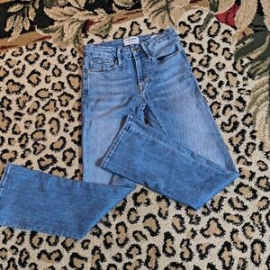 FRAME Denim Light Blue le Crop mini  Boot Jeans Sz 24